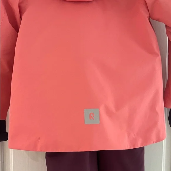 Reima Pink and Burgundy ski Jacket and snow pants - size 116 or size 6 / 7 - Picture 9 of 13